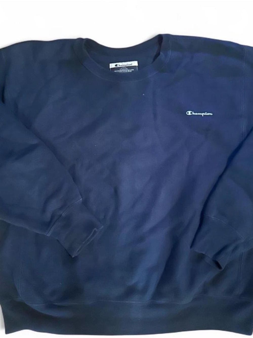 Champion Navy Blue Crewneck Sweatshirt